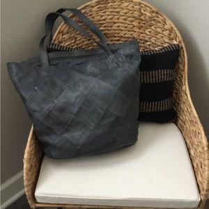 Latico Rudi Tote/shoulder Bag color Steel